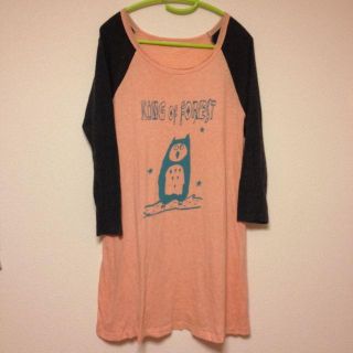 プードゥドゥ(POU DOU DOU)のTシャツワンピース(ひざ丈ワンピース)