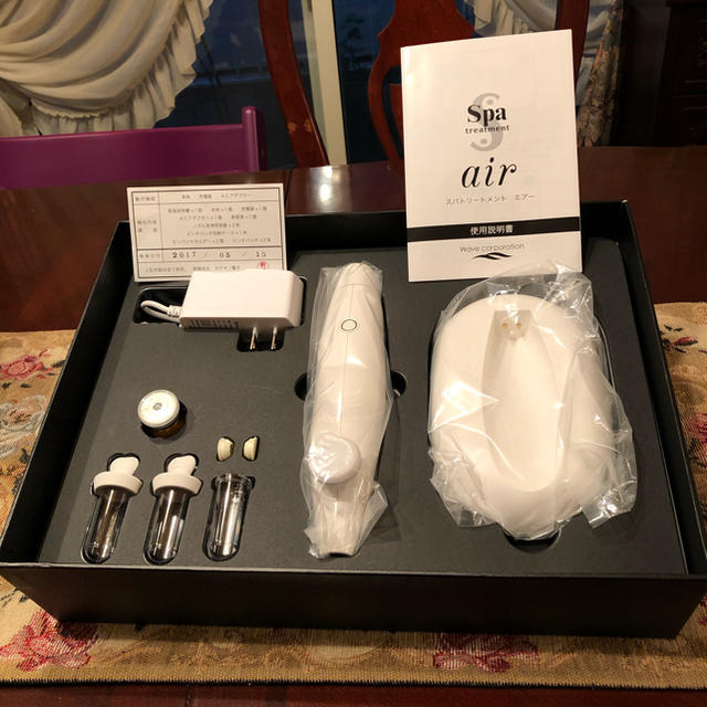レッド系 値下新品・未使用品 美顔器 ウェーブコーポレーション スパ
