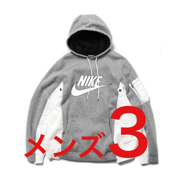 sacai nike メンズフーディー