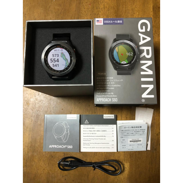 高質で安価 GARMIN PREMIUM s60 GARMIN - 腕時計(デジタル)
