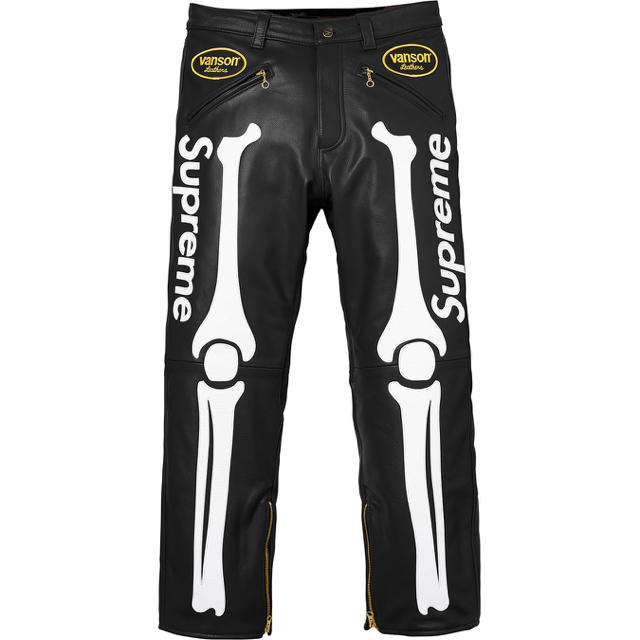 Supreme Vanson Leather Bones Pant バンソン Supreme Vanson Leather Bones Pant バンソン