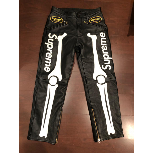 Supreme Vanson Leather Bones Pant バンソン Supreme Vanson Leather Bones Pant バンソン
