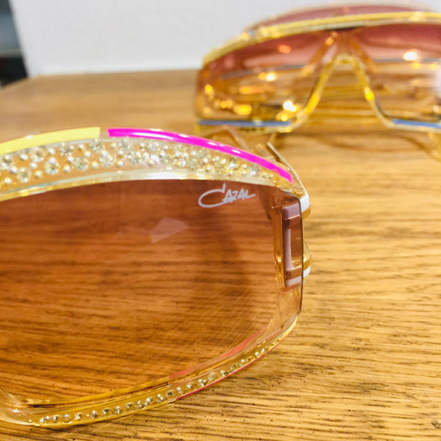 CAZAL(カザール)のヴィンテージ カザール 857 ラインストーン カスタム メンズのファッション小物(サングラス/メガネ)の商品写真