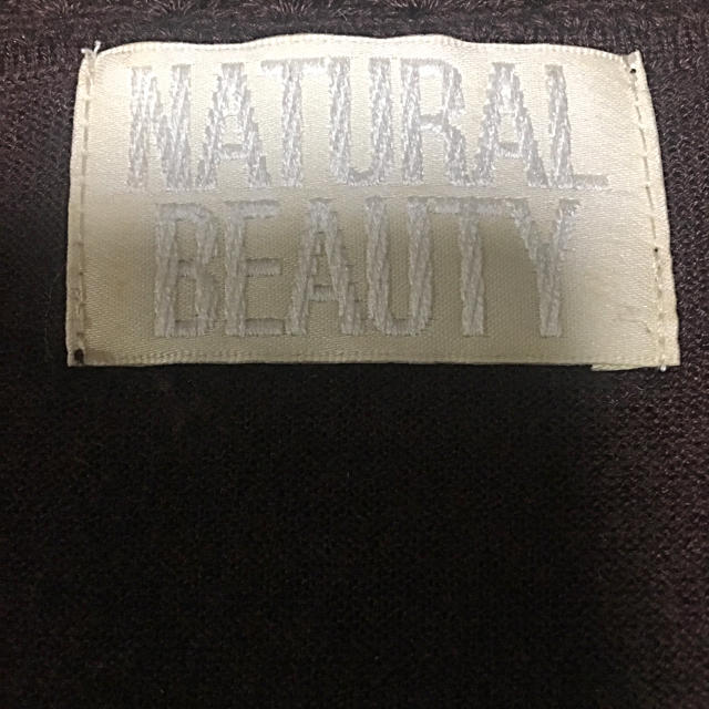 NATURAL BEAUTY(ナチュラルビューティー)の【美品】NATURAL BEAUTY ナチュラルビューティー ニット レディースのトップス(ニット/セーター)の商品写真