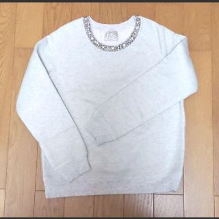 トッコ(tocco)のビジュートップス(トレーナー/スウェット)