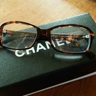 シャネル(CHANEL)のCHANELリボン眼鏡あずさささ様用(サングラス/メガネ)