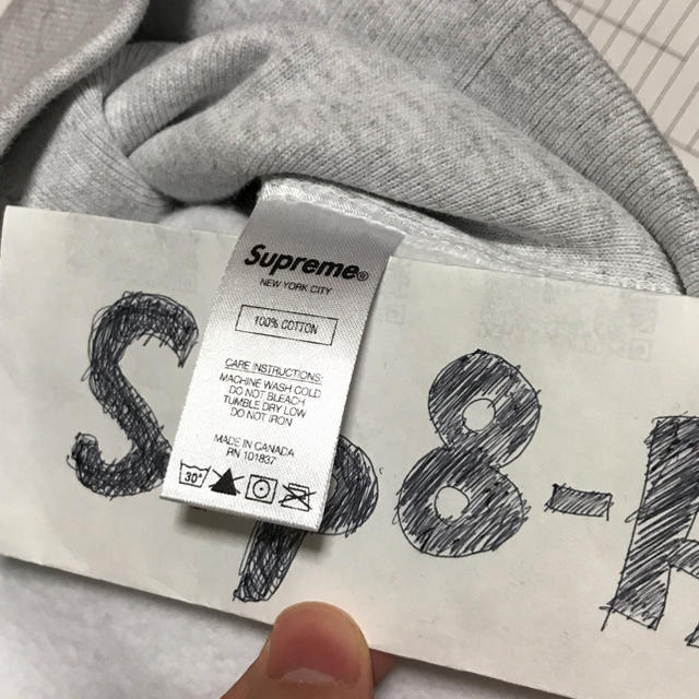 ヒロ様専用 Supreme Box Logo Crewneck Grey XL | wellsprings.uk.net