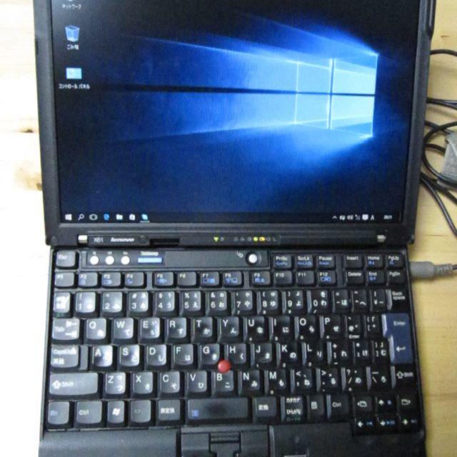 Lenovo ThinkPad x61　Win10Pro4GBHDD