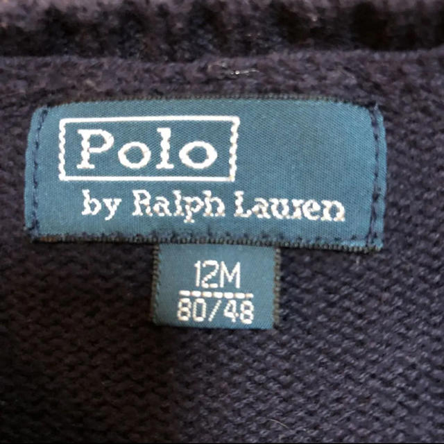 POLO RALPH LAUREN(ポロラルフローレン)のラルフローレン ニット 80 キッズ/ベビー/マタニティのベビー服(~85cm)(ニット/セーター)の商品写真