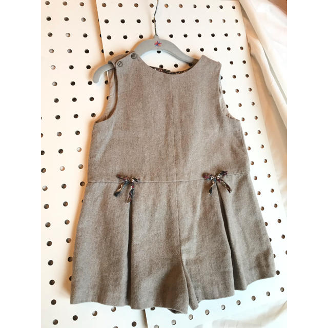 ZARA KIDS(ザラキッズ)のdean様.ZARA baby《リボンモチーフ  オールインワン》 キッズ/ベビー/マタニティのキッズ服女の子用(90cm~)(ワンピース)の商品写真