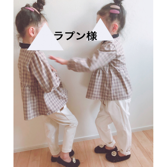 ラプン様2/25 キッズ/ベビー/マタニティのキッズ服女の子用(90cm~)(ブラウス)の商品写真