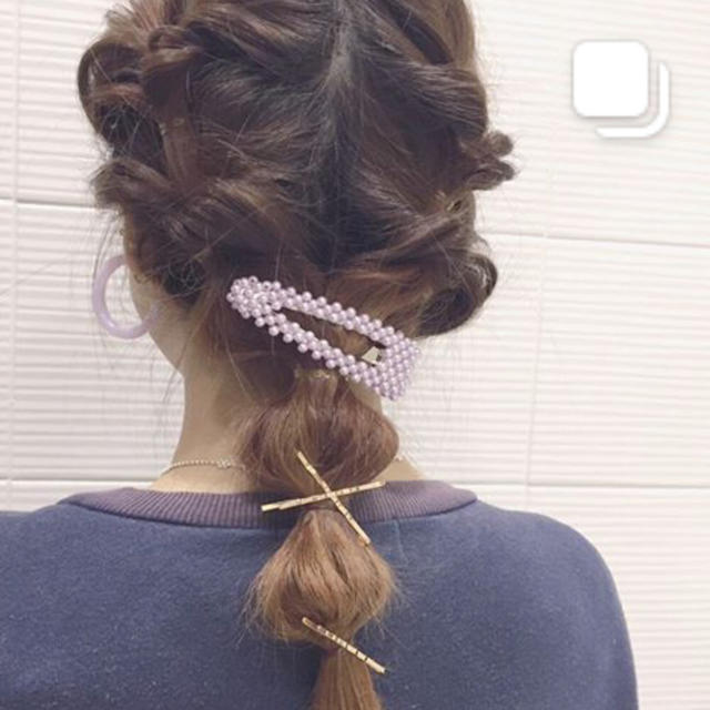 Kastane(カスタネ)のlattice   パールピン♡☺︎ レディースのヘアアクセサリー(ヘアピン)の商品写真