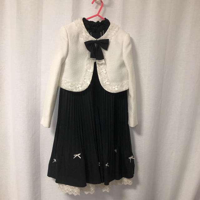 女の子 130 入学式  卒園式 キッズ/ベビー/マタニティのキッズ服女の子用(90cm~)(ドレス/フォーマル)の商品写真