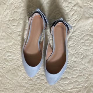 ザラ(ZARA)のzara 春色ブルーパンプス(ハイヒール/パンプス)