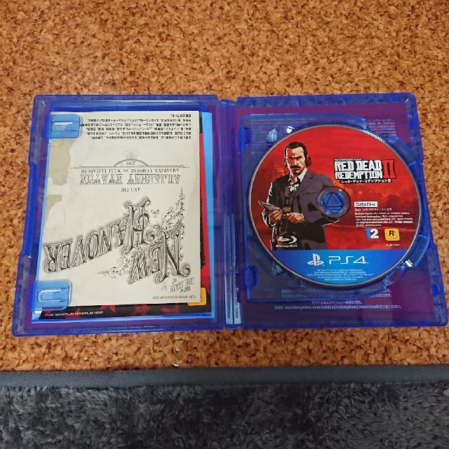 PlayStation4(プレイステーション4)のレッドデッドリデンプション2 RDR2 完品 美品 ps4 エンタメ/ホビーのゲームソフト/ゲーム機本体(家庭用ゲームソフト)の商品写真