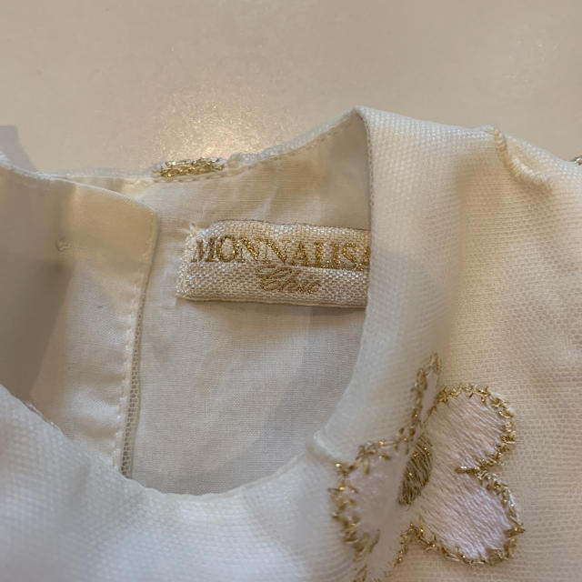 MONNALISA(モナリザ)のまきみき様ご専用MONNALISA ベビードレス ワンピース キッズ/ベビー/マタニティのキッズ服女の子用(90cm~)(ワンピース)の商品写真