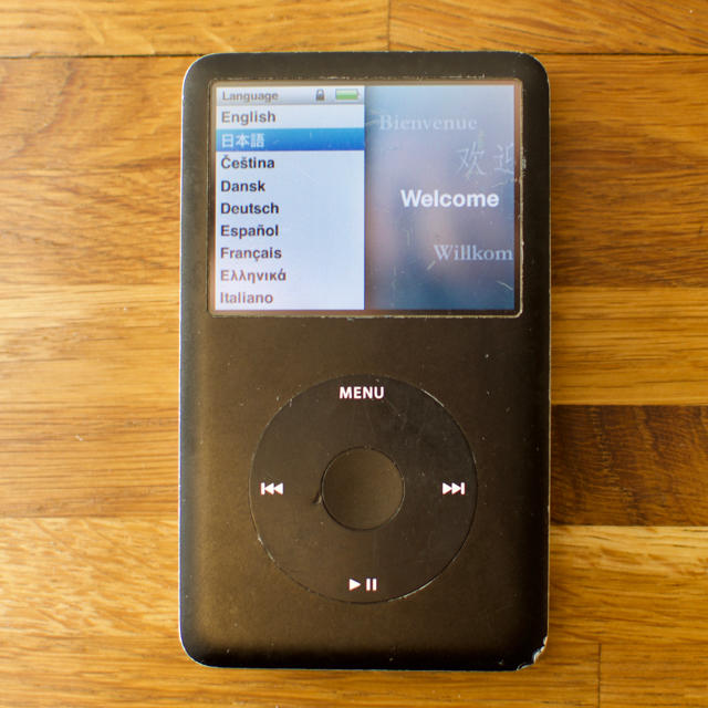 iPod classic 80GB BLACK