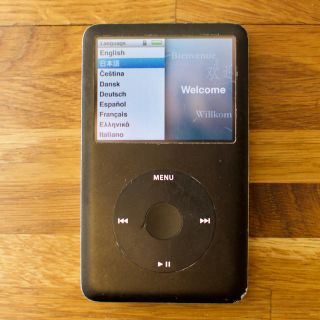 アップル(Apple)のiPod classic 80GB BLACK(ポータブルプレーヤー)