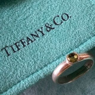 ティファニー(Tiffany & Co.)のティファニー　グリーンクォーツリング(リング(指輪))