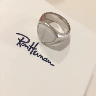 ロンハーマン(Ron Herman)のTOMWOOD  シールドホワイト(リング(指輪))