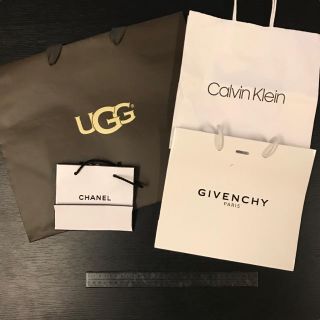 ジバンシィ(GIVENCHY)のショップ袋 UGG CHANEL GIVENCHY Calvin Klein(ショップ袋)