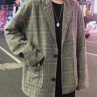 ZARA MAN   ザラ　グレンチェック　秋冬ジャケット