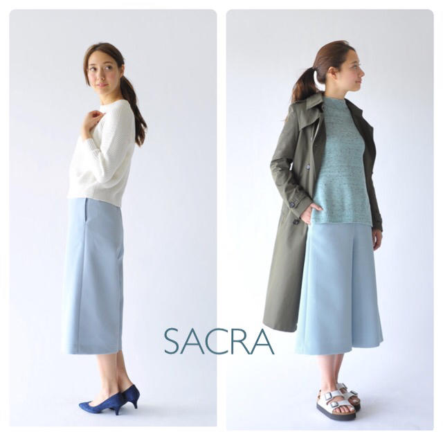 新品  SACRA サクラ  ガウチョパンツ