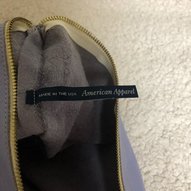 American Apparel(アメリカンアパレル)のAmerican Apparel レザー クラッチバッグ レディースのバッグ(クラッチバッグ)の商品写真