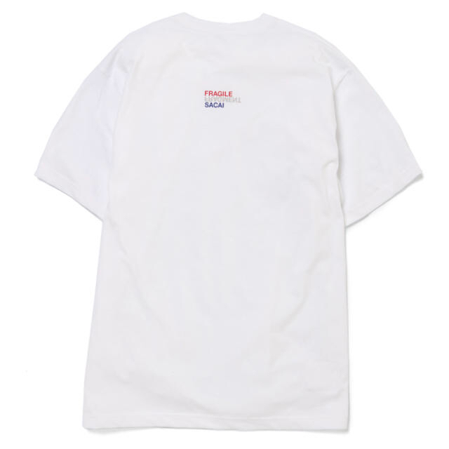 sacai(サカイ)のサイズ1)bonjour  sacai✖️fragment限定tシャツ メンズのトップス(Tシャツ/カットソー(半袖/袖なし))の商品写真