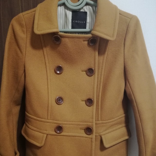 CROLLA(クローラ)の値下げしました　クローラ　ピーコート レディースのジャケット/アウター(ピーコート)の商品写真