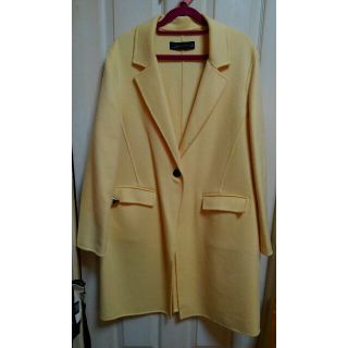 ザラ(ZARA)のZARAwoman綺麗なyellow☺春先コート🎵未使用(チェスターコート)