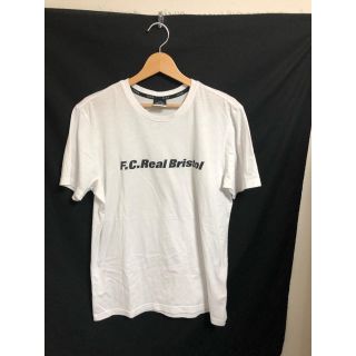 エフシーアールビー(F.C.R.B.)のSOPH/FCRB/半袖Tシャツ/サイズM/プリント/ホワイト/美品(Tシャツ/カットソー(半袖/袖なし))