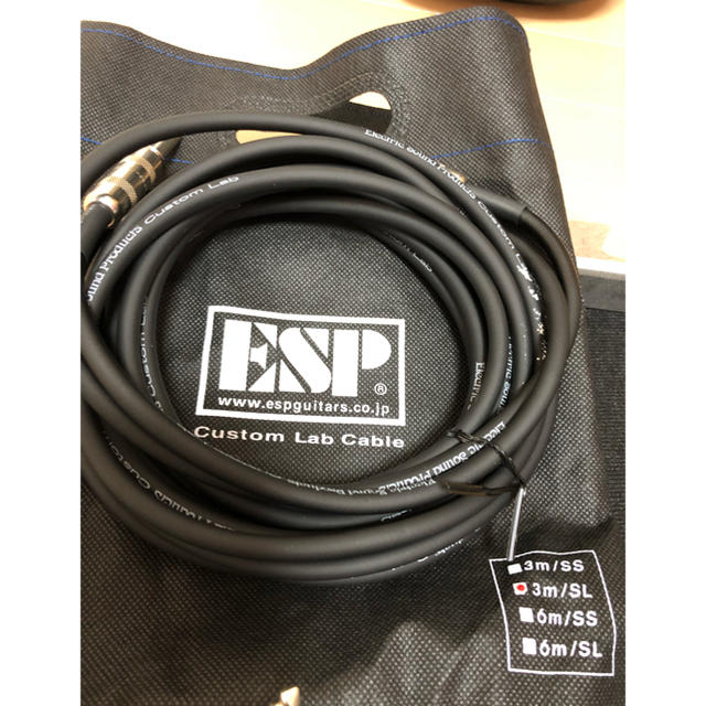 ESP(イーエスピー)のESP custom cable セット  BOSSエフェクター用アダプター 楽器のギター(エフェクター)の商品写真