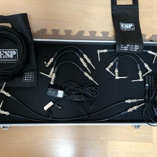 イーエスピー(ESP)のESP custom cable セット  BOSSエフェクター用アダプター(エフェクター)