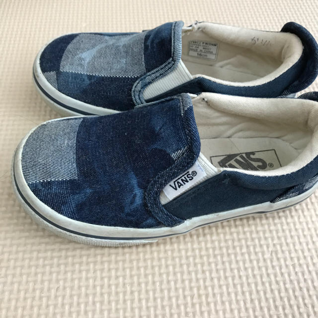 VANS(ヴァンズ)のVANS デニムスニーカー キッズ/ベビー/マタニティのキッズ靴/シューズ(15cm~)(スニーカー)の商品写真