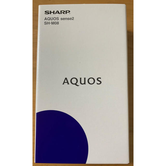 SHARP AQUOS sense2 SH-M08 SIMフリー ホワイト