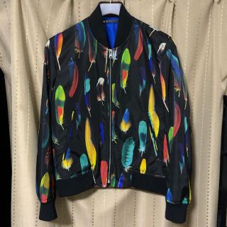 ポールスミス(Paul Smith)の【未使用品】Paul Smith 17AW フェザー柄 ブルゾン ジャケット(ブルゾン)