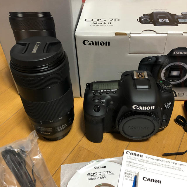 Canon EOS 7D markⅡ  EF70-300mm セット スマホ/家電/カメラのカメラ(デジタル一眼)の商品写真