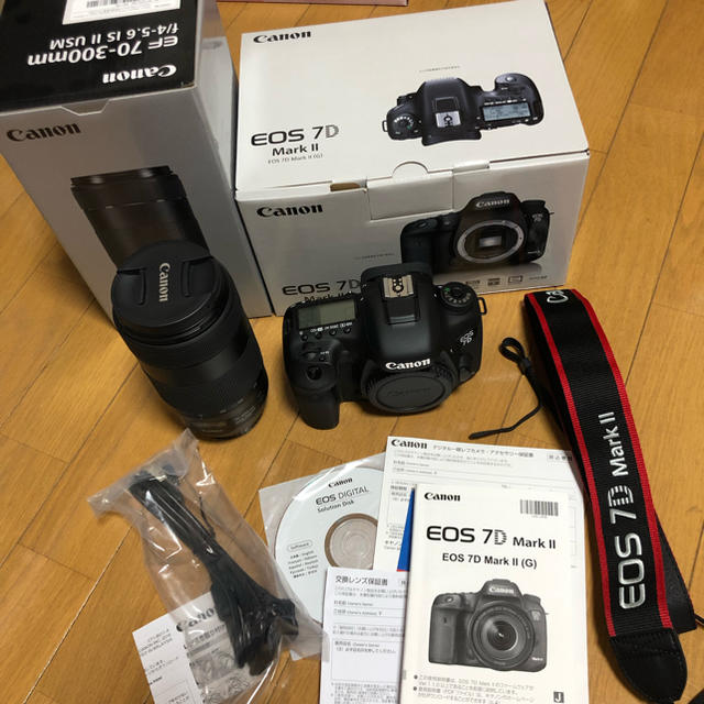 Canon EOS 7D markⅡ  EF70-300mm セット スマホ/家電/カメラのカメラ(デジタル一眼)の商品写真