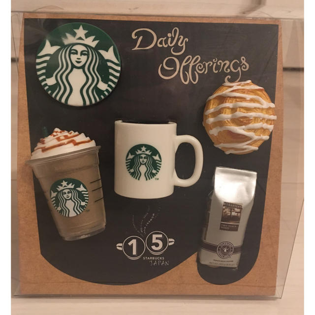 Starbucks Coffee(スターバックスコーヒー)の新品！スターバックス☆マグネット エンタメ/ホビーのコレクション(ノベルティグッズ)の商品写真