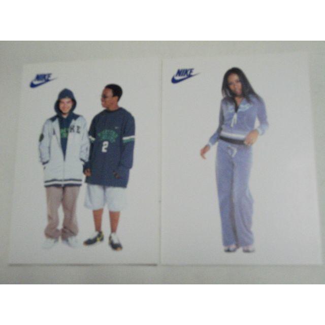 NIKE(ナイキ)のNIKE アドポストカード　4枚セット エンタメ/ホビーのコレクション(ノベルティグッズ)の商品写真