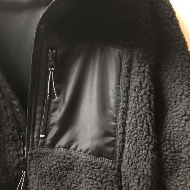 BEAMS(ビームス)のW.W.Gフリース メンズM ブラック 美品 ニット メンズのジャケット/アウター(ブルゾン)の商品写真