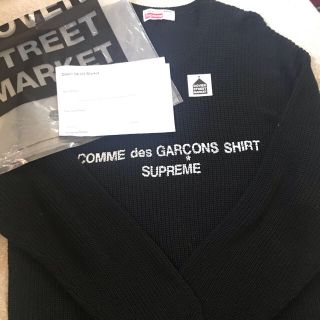 シュプリーム(Supreme)のsupreme × comme des garcons セーター(ニット/セーター)