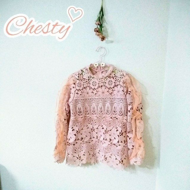 Chesty♡Flower Lace Blouse - シャツ/ブラウス(長袖/七分)