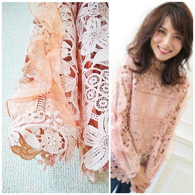 Chesty(チェスティ)のChesty♡Flower Lace Blouse  レディースのトップス(シャツ/ブラウス(長袖/七分))の商品写真