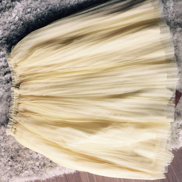 Ungrid(アングリッド)のungridチュールスカート☆ レディースのスカート(ひざ丈スカート)の商品写真