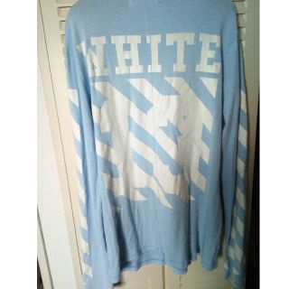 オフホワイト(OFF-WHITE)のoff-white ロンT オフホワイト(Tシャツ/カットソー(七分/長袖))