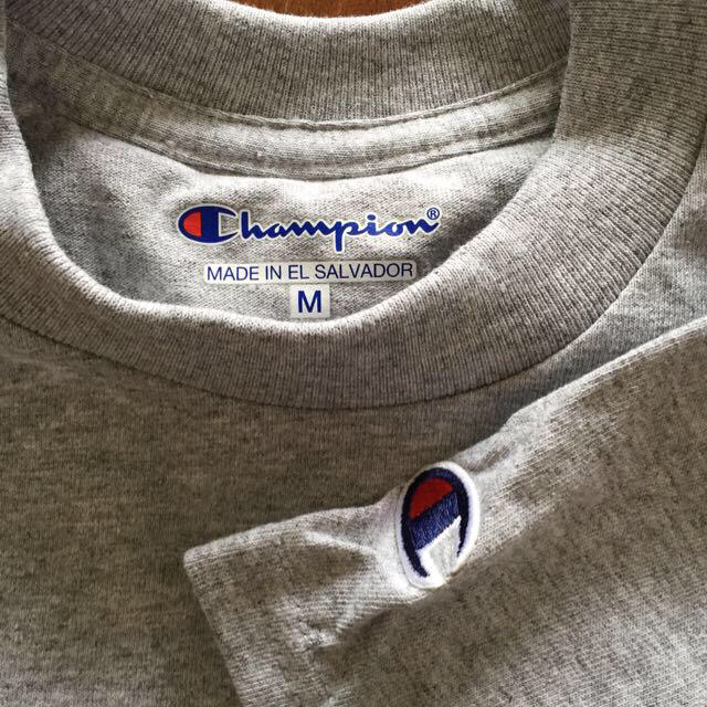 Champion(チャンピオン)の新品未使用 CHAMPION 無地T  レディースのトップス(Tシャツ(半袖/袖なし))の商品写真