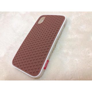 【新品 未使用】バンズ風靴底 ワッフルケース iPhoneX カバー(iPhoneケース)