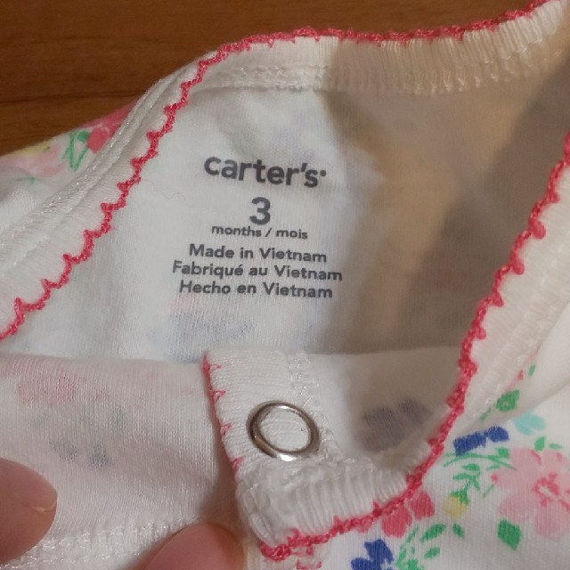 carter's(カーターズ)の限定セール カーターズ ロンパース ２枚セット ニューボーン ３ヶ月 キッズ/ベビー/マタニティのベビー服(~85cm)(ロンパース)の商品写真